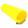 Forney Recoil Air Hose, Yellow, 1/4 in x 25ft 75418